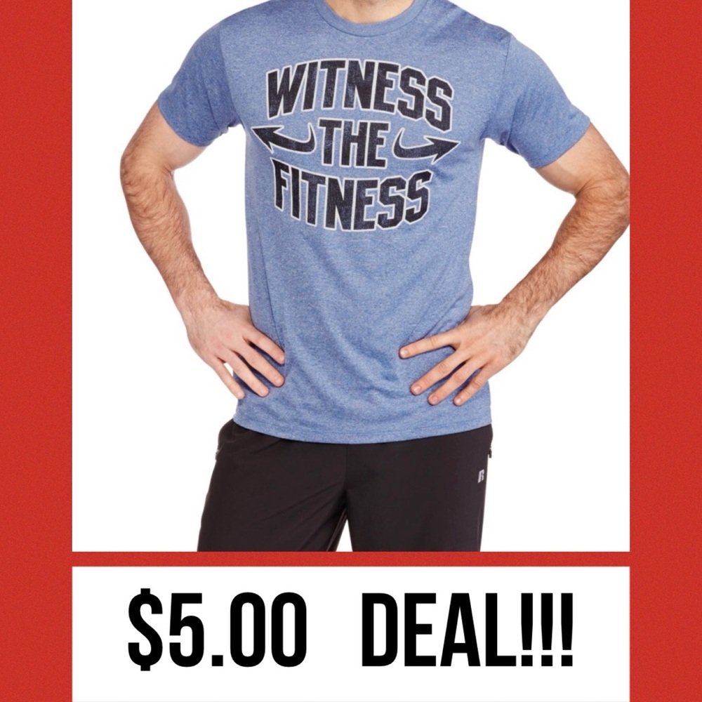 BRAND NEW‼️ “Witness the Fitness”TShirt 2XL